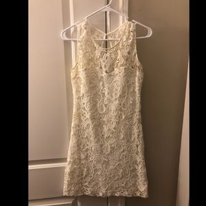 White lace dress small